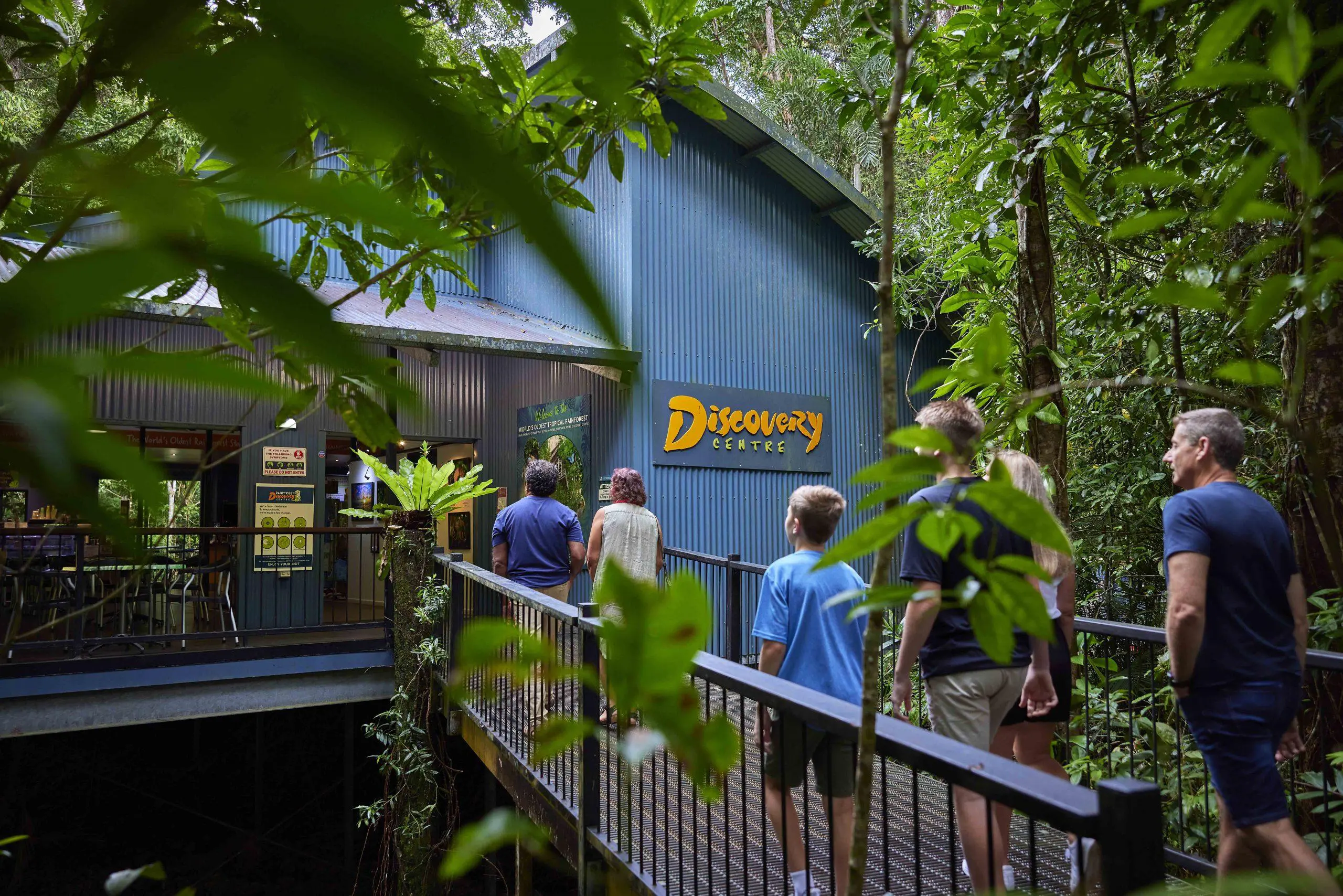 Visit the Daintree Discovery centre